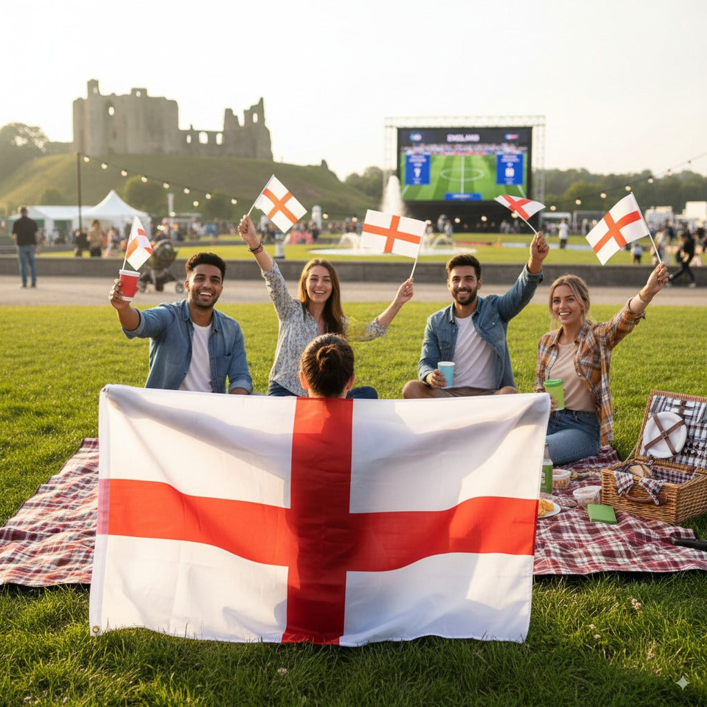 England Wearable Flag 5ft x3ft 150x90cm | Merthyr Tydfil | Why Not Shop Online