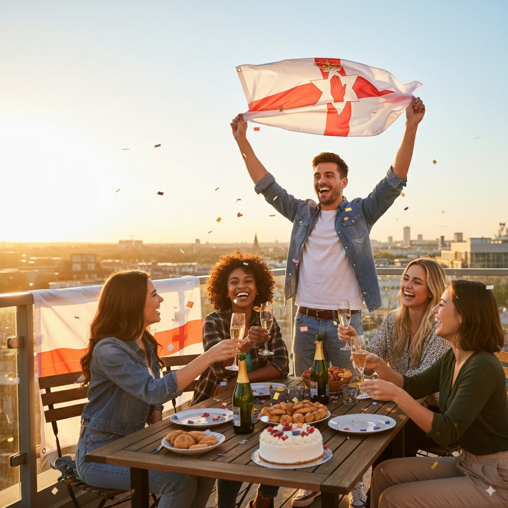 Ulster Flag 5ft x3ft 150x90cm | Merthyr Tydfil | Why Not Shop Online