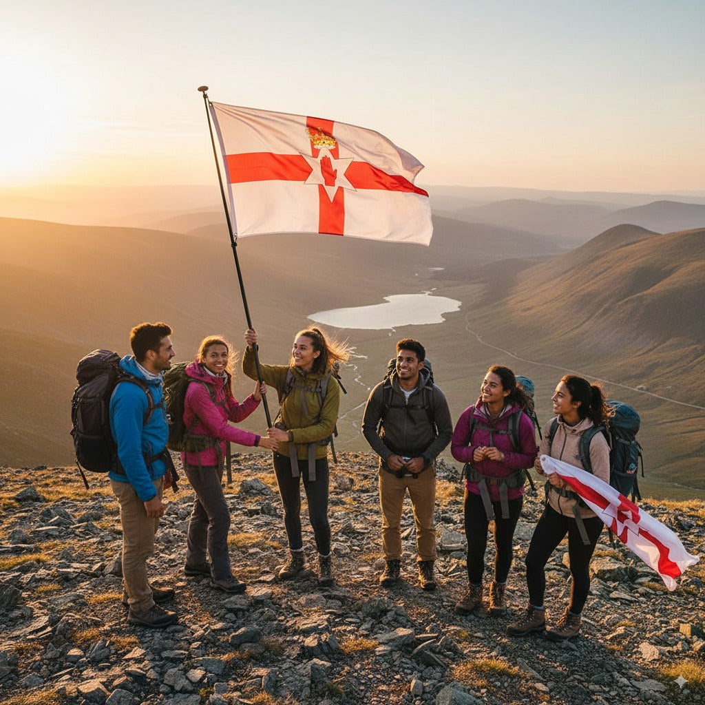 Ulster Flag 5ft x3ft 150x90cm | Merthyr Tydfil | Why Not Shop Online