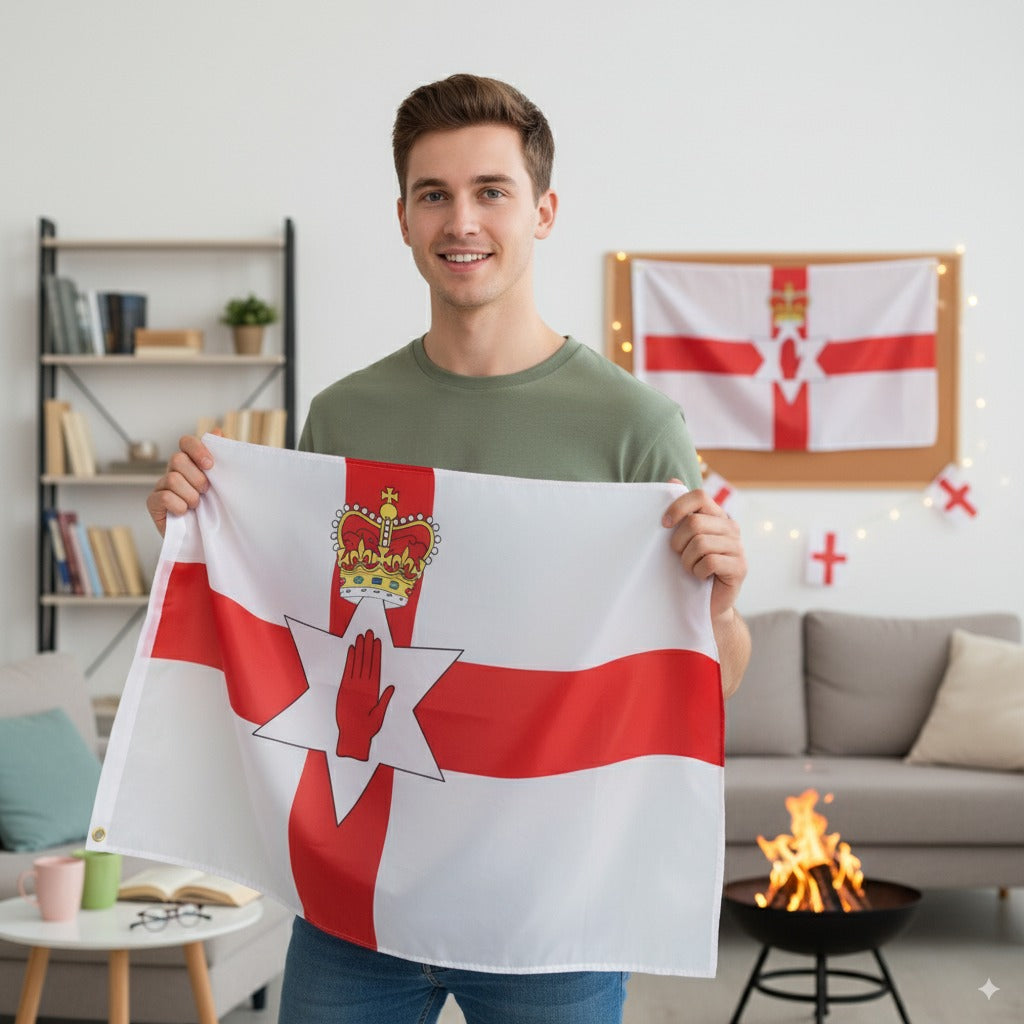 Ulster Flag 5ft x3ft 150x90cm | Merthyr Tydfil | Why Not Shop Online