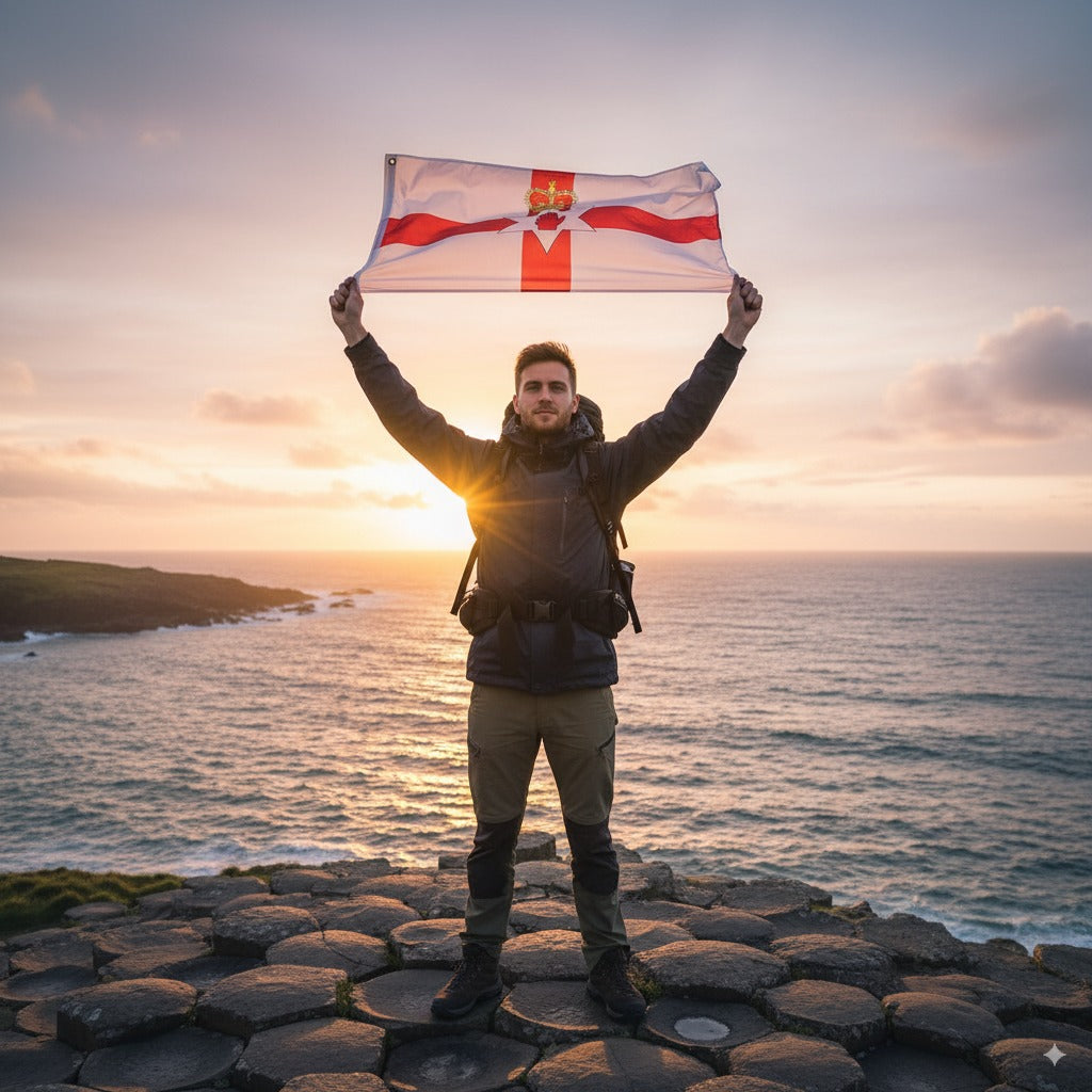 Ulster Flag 5ft x3ft 150x90cm | Merthyr Tydfil | Why Not Shop Online