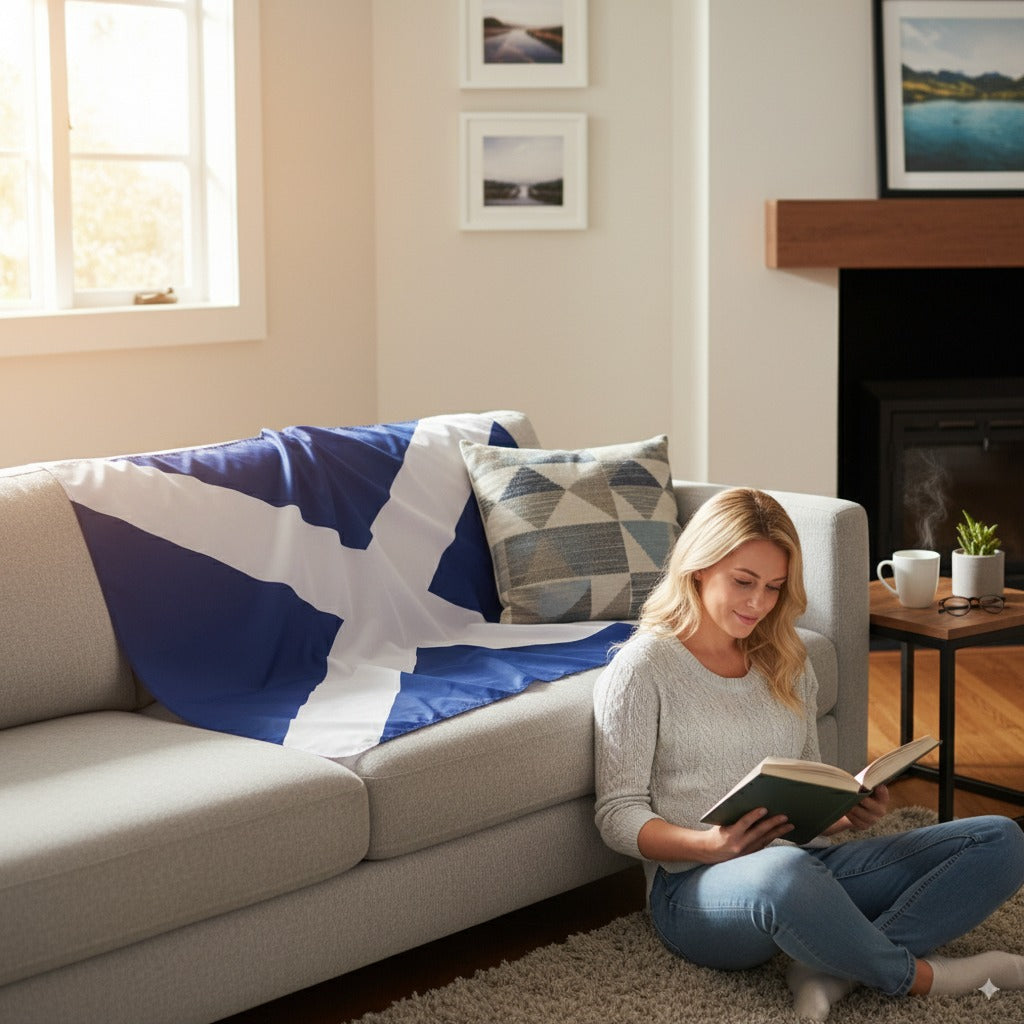 Scotland Flag 5ft x3ft 150x90cm | Merthyr Tydfil | Why Not Shop Online