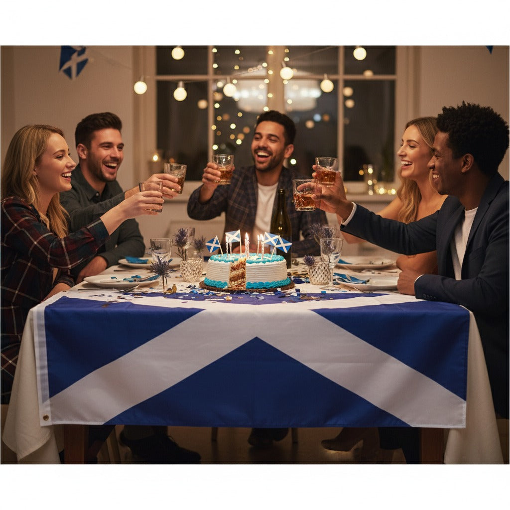 Scotland Flag 5ft x3ft 150x90cm | Merthyr Tydfil | Why Not Shop Online