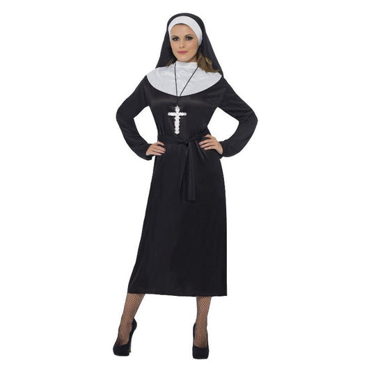 Nun Fancy Dress Costumes Medium UK Dress Size 12-14