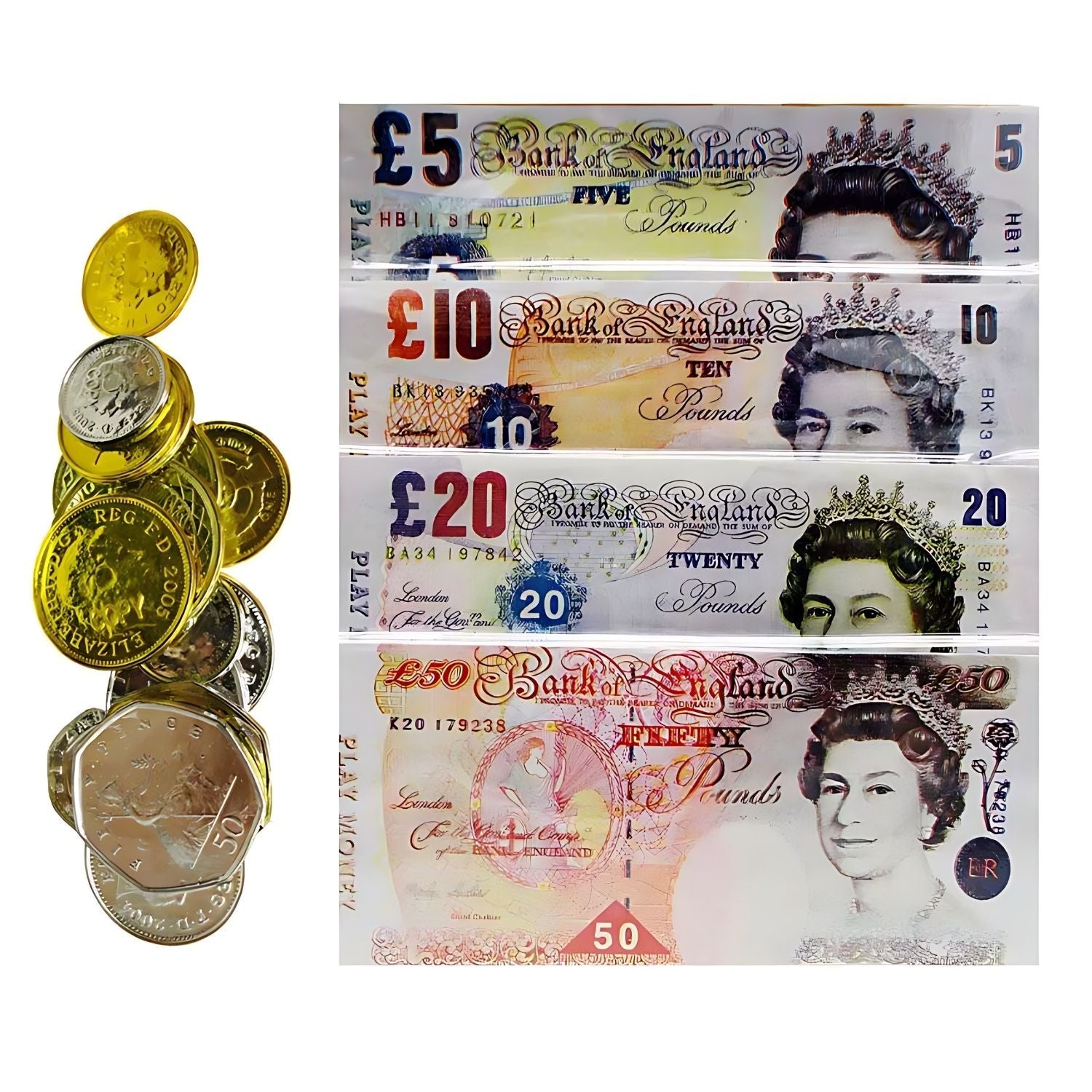 Play Shop Play Money UK Sterling Notes And Coins | Merthyr Tydfil | Why Not Shop Online