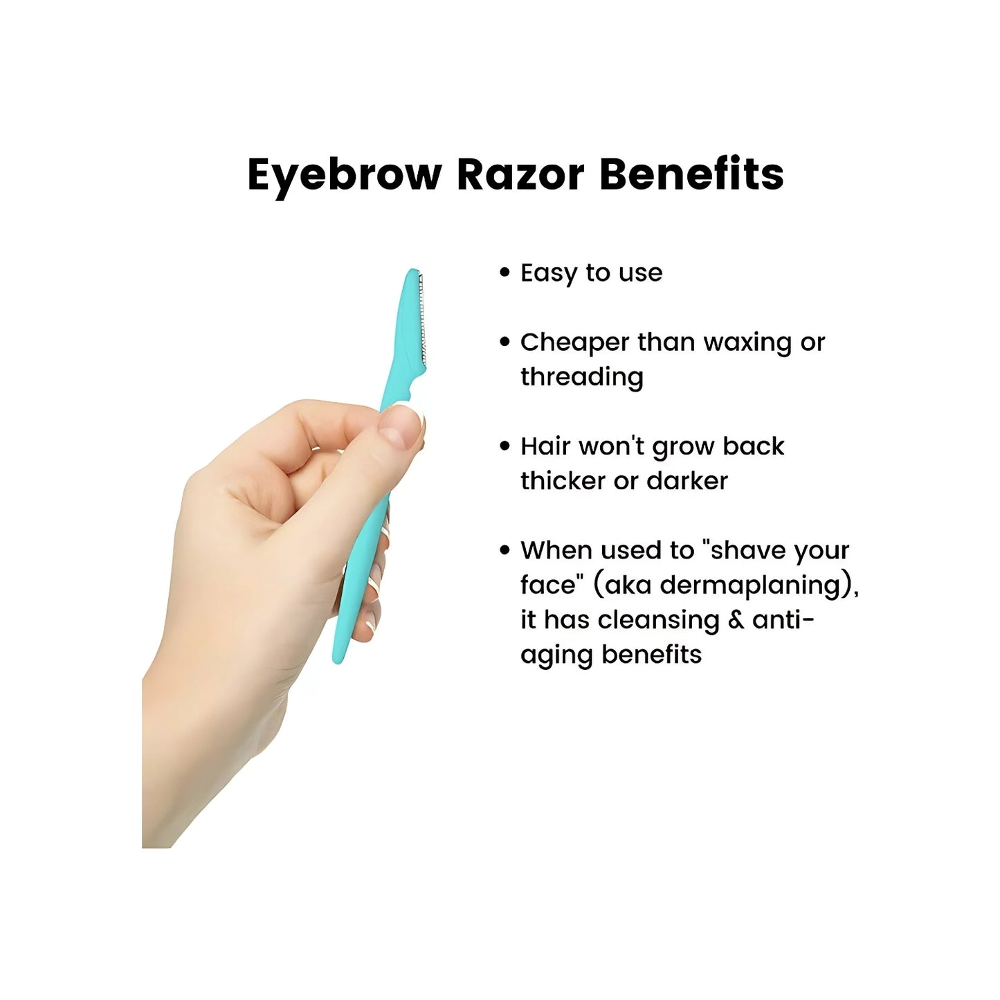 Eyebrow Razors Pack of 3 | Merthyr Tydfil | Why Not Shop Online