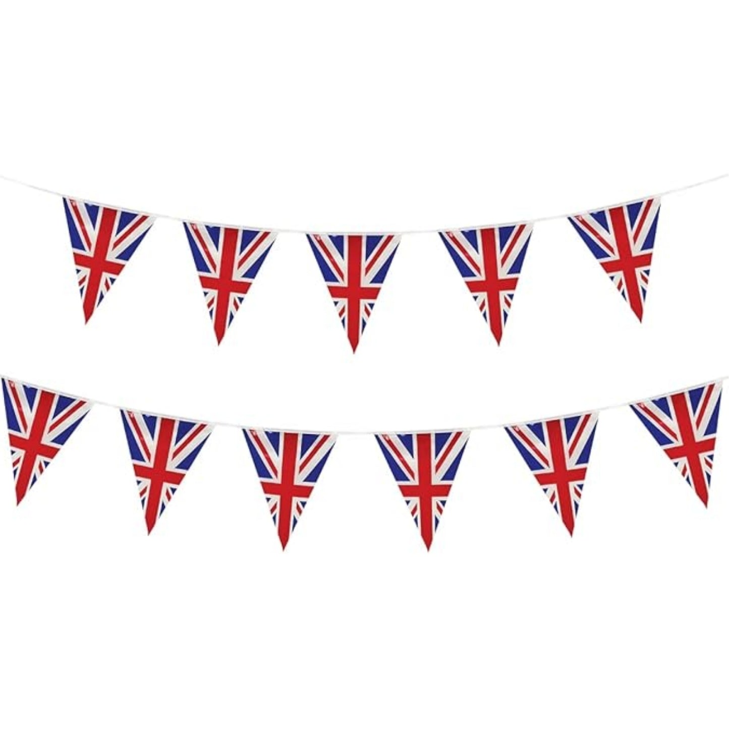 Union Jack Triangle Bunting - 11 Flags 31x20cm 4 Metres | Merthyr Tydfil | Why Not Shop Online