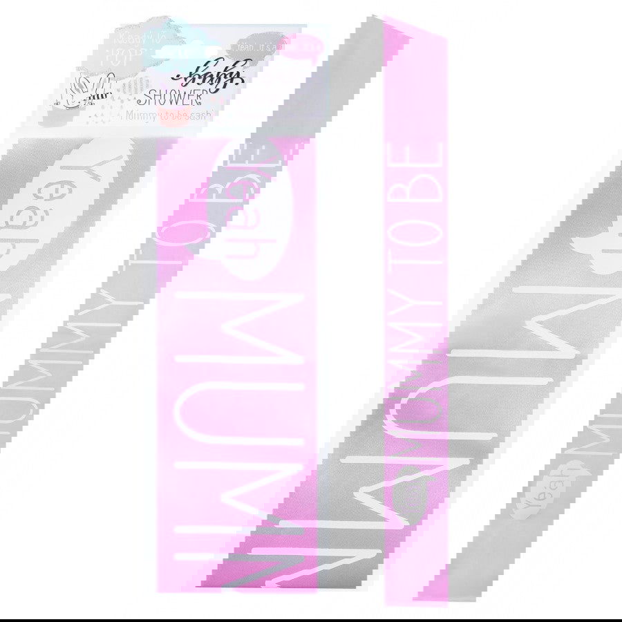 Yeah It's A Girl Pink Baby Shower Mummy To Be Sashes | Why Not Shop