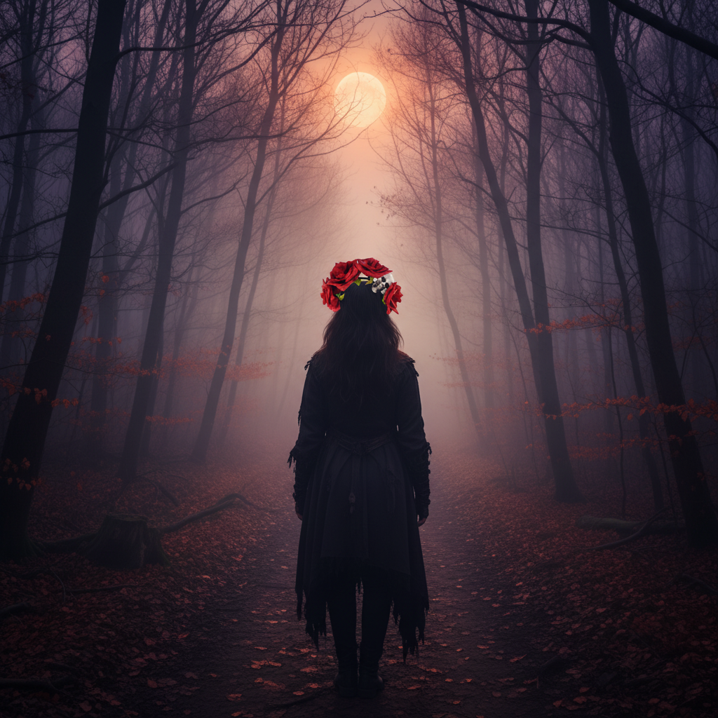 Black Headband With Skull & Flowers | Merthyr Tydfil | Why Not Shop Online