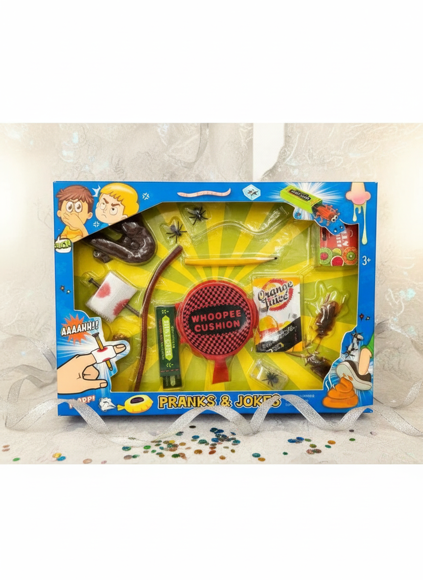 Prank Toys Gag Gift Box - Novelty 15 Joke Set | Merthyr Tydfil | Why Not Shop Online