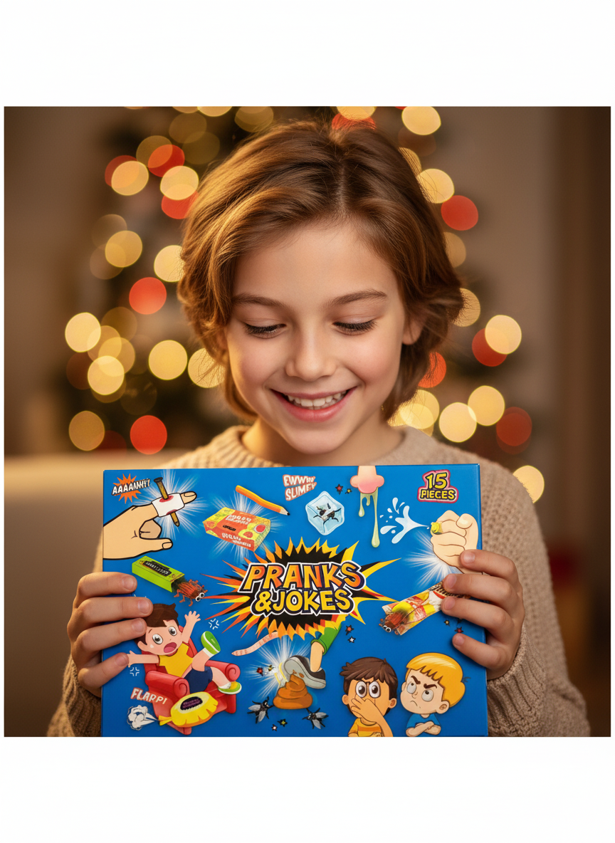 Prank Toys Gag Gift Box - Novelty 15 Joke Set | Merthyr Tydfil | Why Not Shop Online