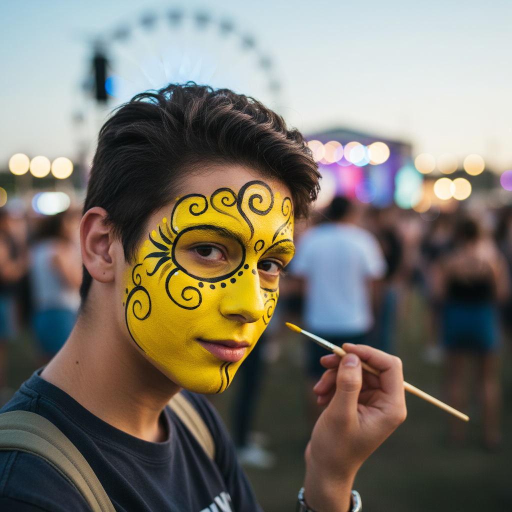 Snazaroo Face Paint Classic Bright Yellow 18ml | Merthyr Tydfil | Why Not Shop Online