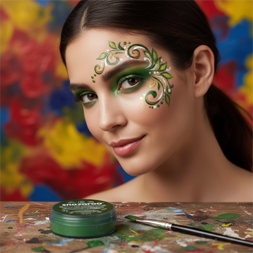 Snazaroo Face Paint Classic Dark Green 18ml | Merthyr Tydfil | Why Not Shop Online