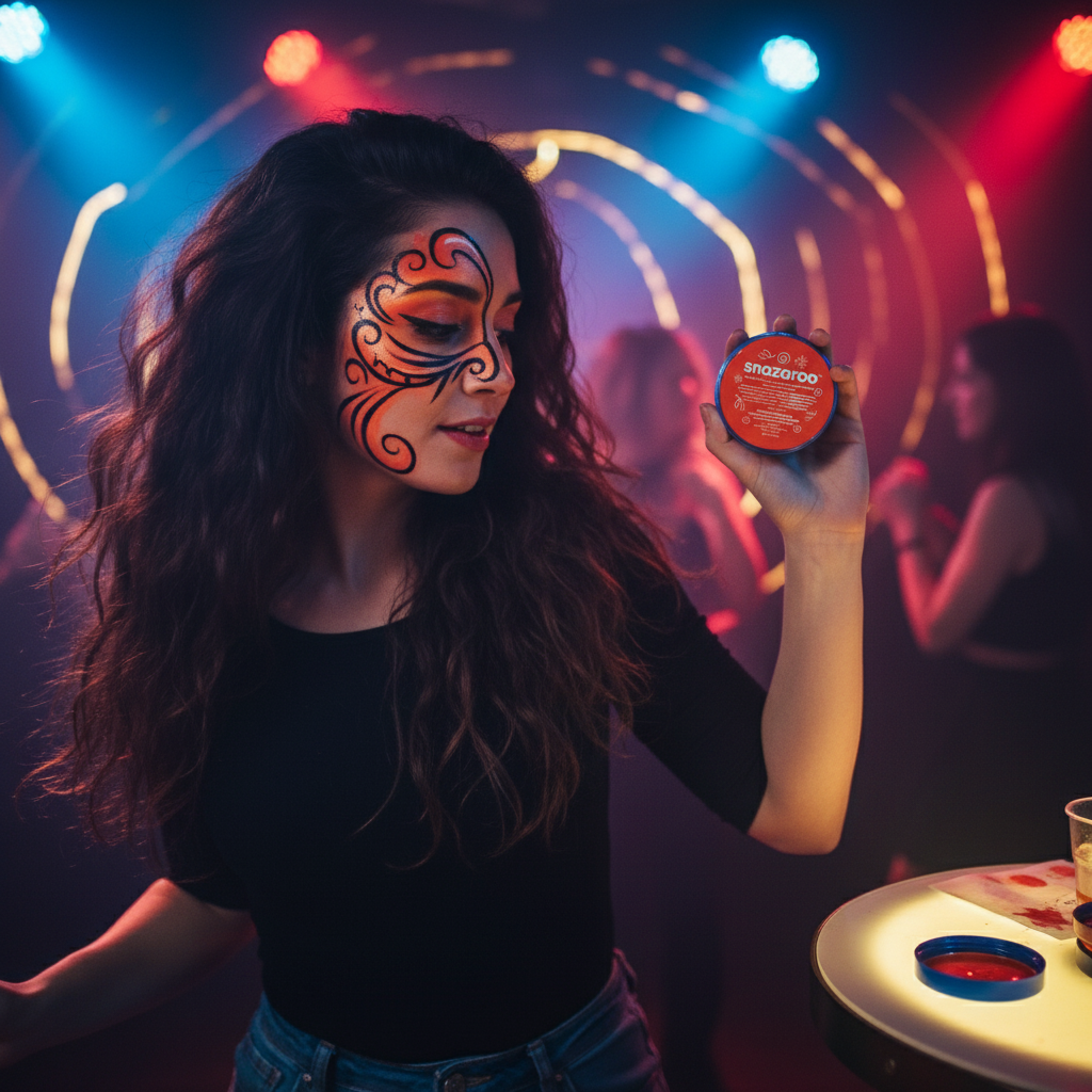 Snazaroo Face Paint Classic Dark Orange 18Ml | Merthyr Tydfil | Why Not Shop Online