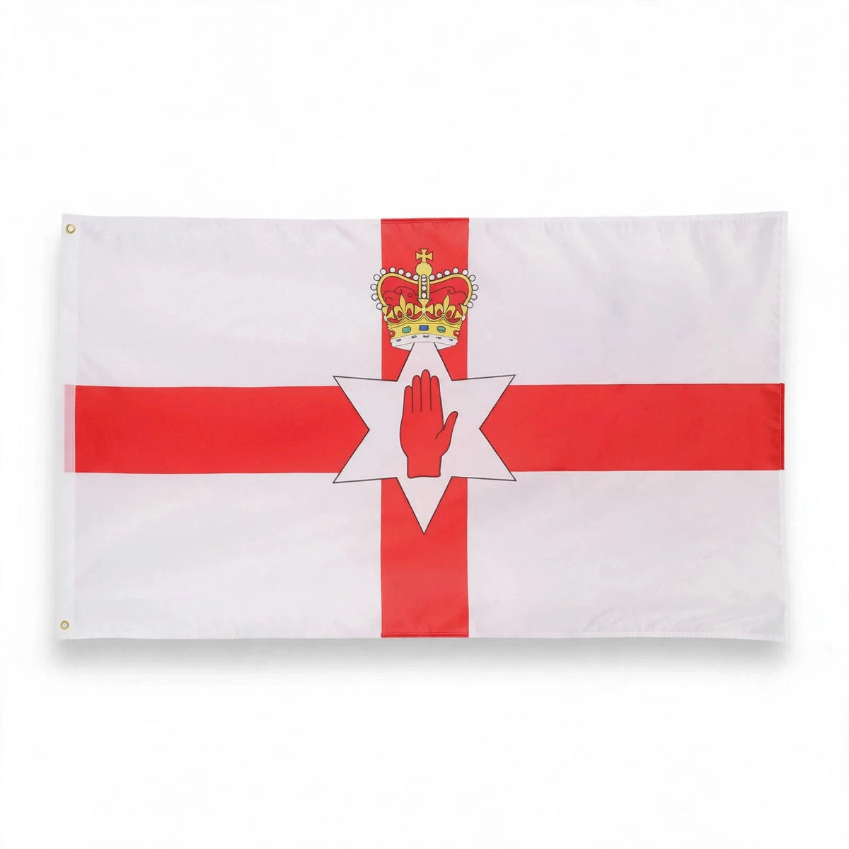 Ulster Flag measuring 5ft by 3ft with Ulster design
