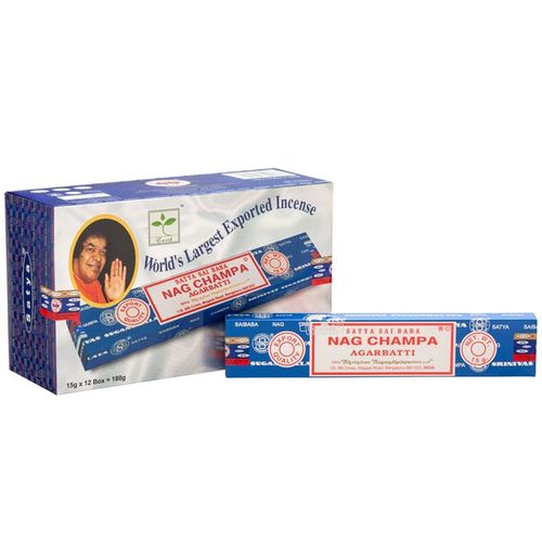 Set of 12 Packets of Nagchampa Incense Sticks by Satya | Merthyr Tydfil | Why Not Shop Online