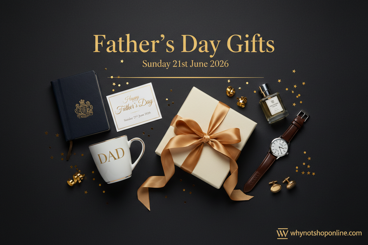 The Why Not Shop Father's Day Gift Guide 2026 — Fun Gifts Dad Will Actually Love