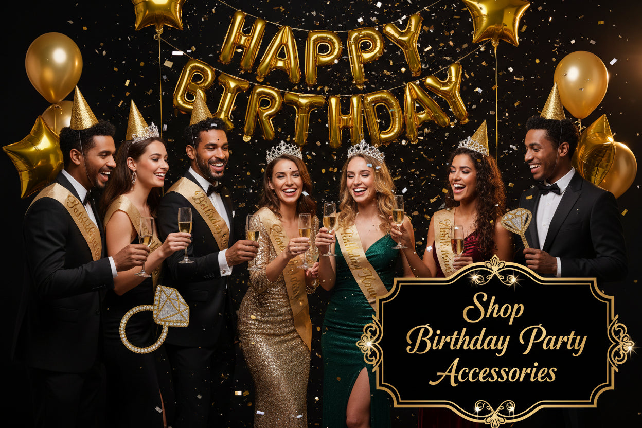 Birthday Party Accessories | Why Not Shop
