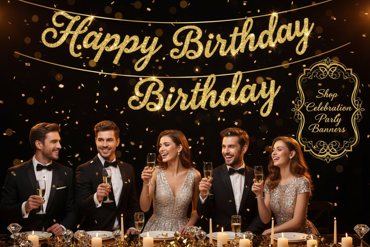 Celebration Party Banners | Why Not Shop