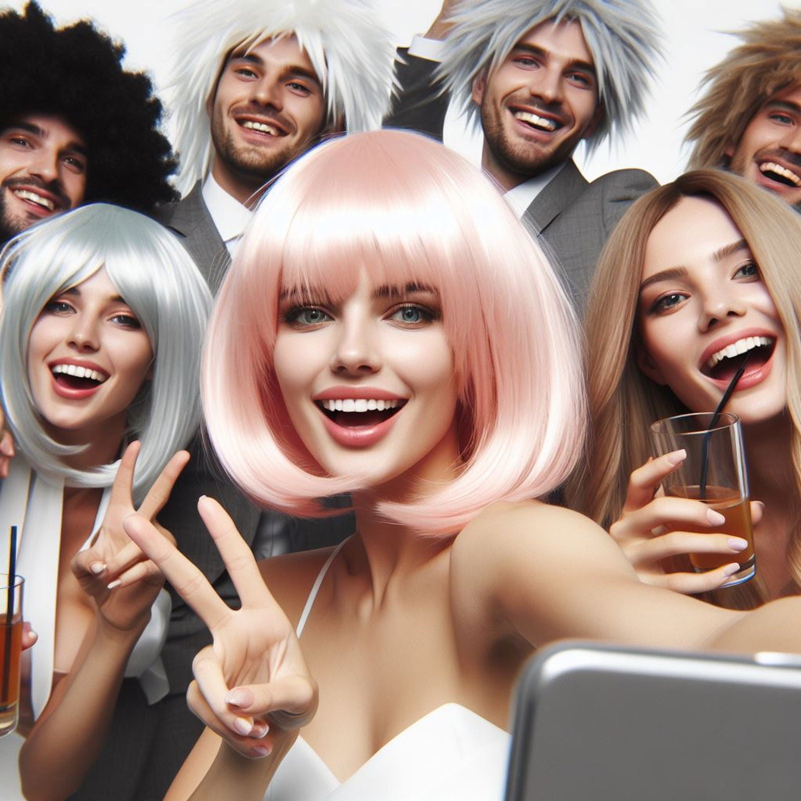Fancy Dress Wigs for Men, Women & Children | Why Not Shop