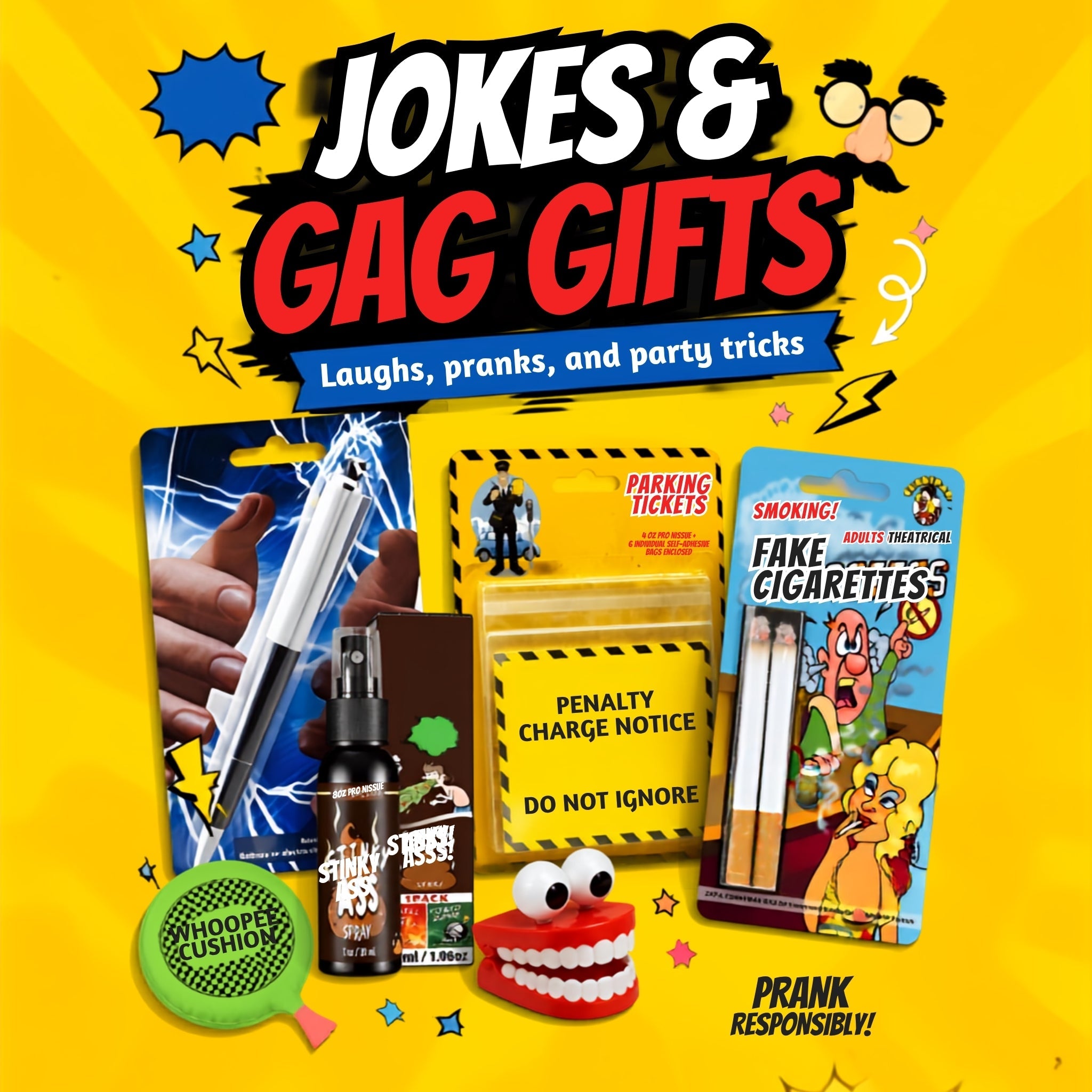Buy the best Practical Jokes And Office Gag Gifts | Why Not Shop