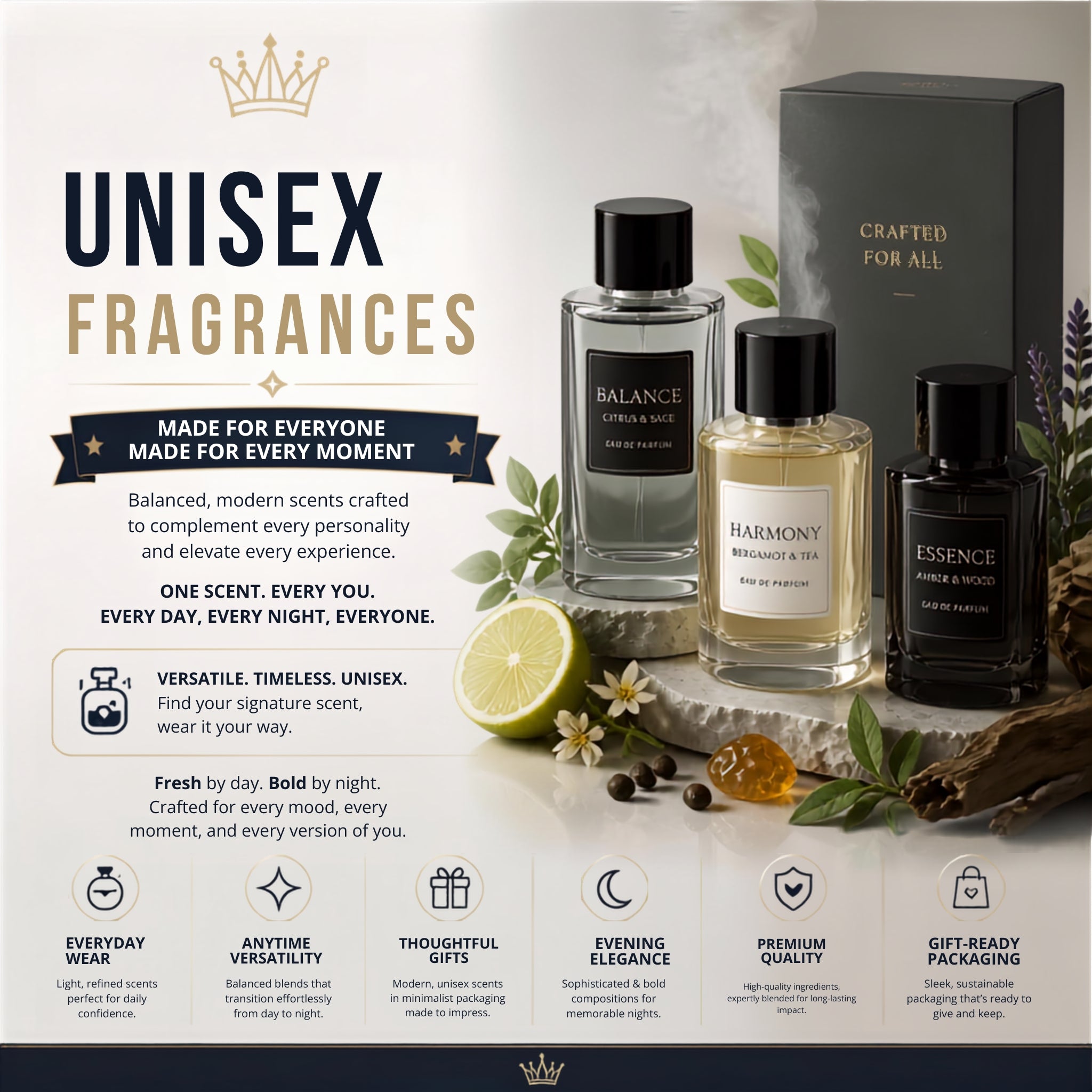Shop Unisex Fragrances: Gender-Neutral Perfumes & Colognes — Why Not Shop