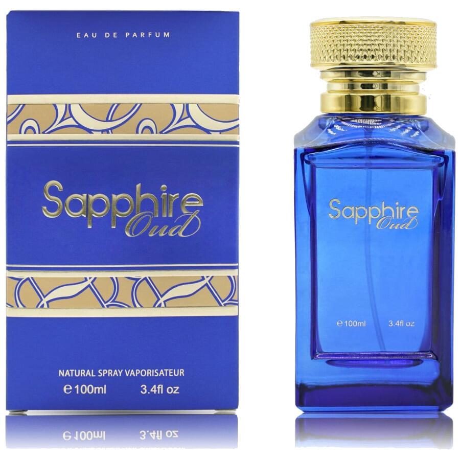 Fine Perfumery Sapphire Oud EDP Spray - 100ml Unisex Fragrance