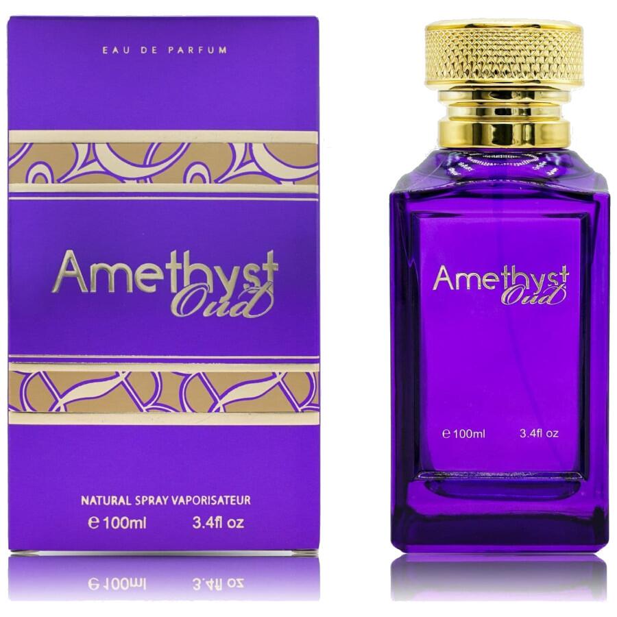 Fine Perfumery Amethyst Oud EDP Spray - 100ml Unisex Fragrance