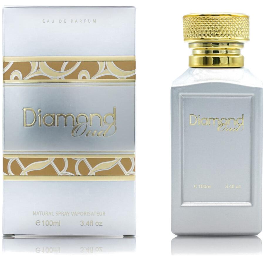 Fine Perfumery Diamond Oud EDP Spray - 100ml Unisex Fragrance