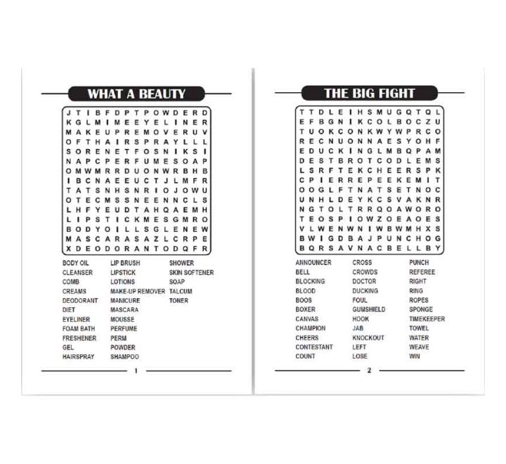 A5 Eco Friendly Word Search Puzzle Book 152 Pages | Merthyr Tydfil | Why Not Shop Online