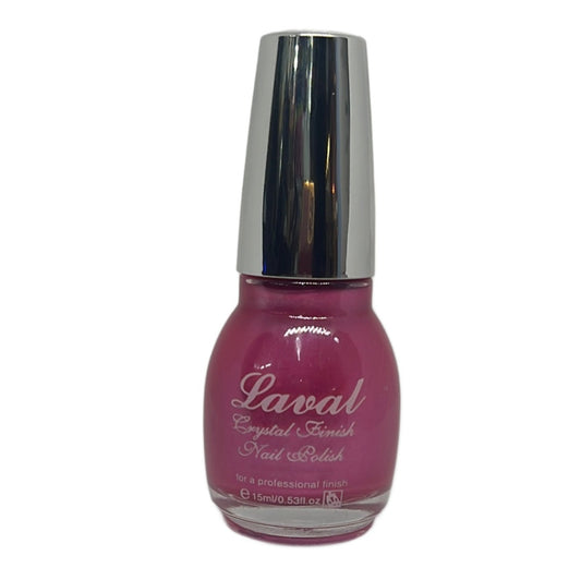 Laval Crystal Finish Nail Polish Gentle Pink