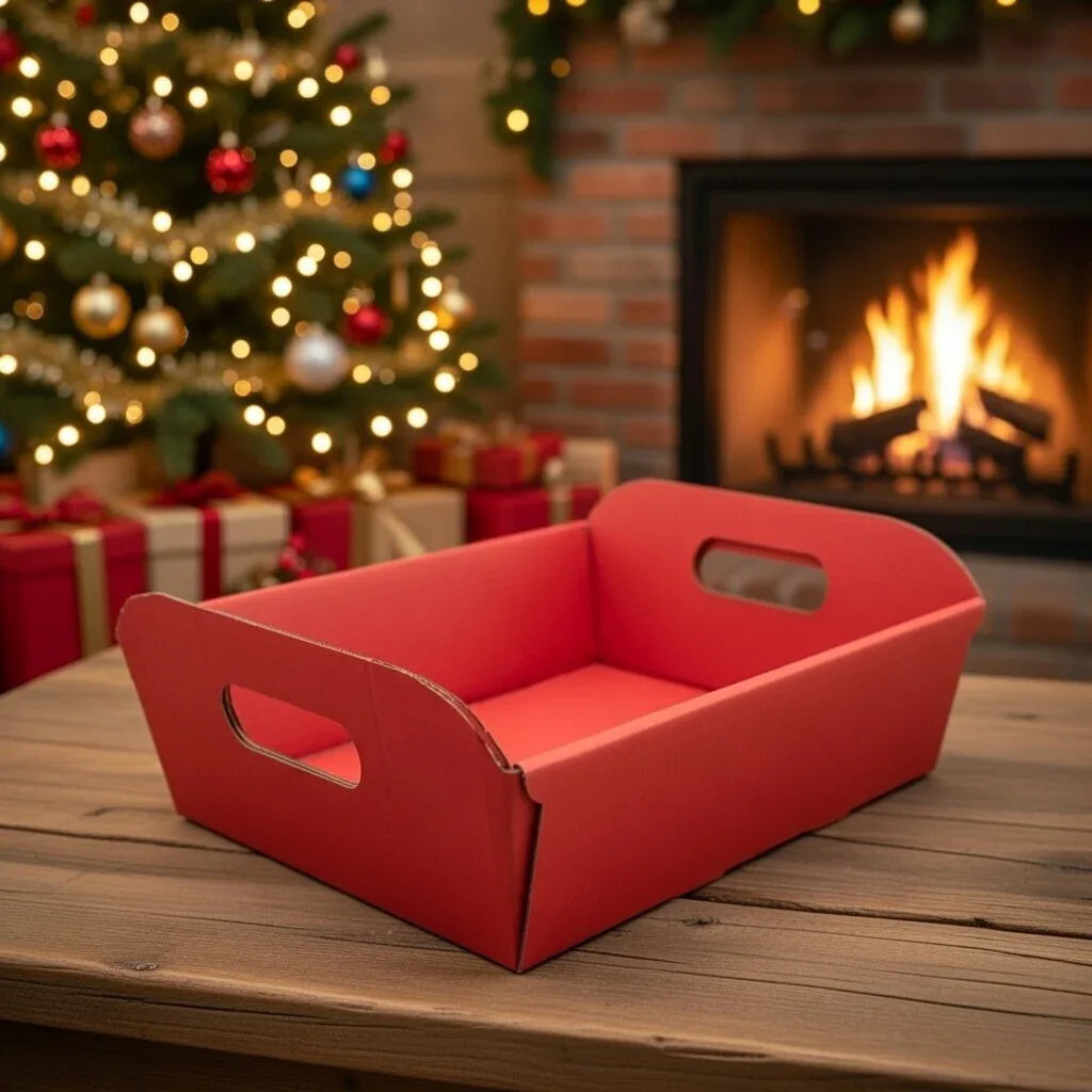 APAC Red Luxury Hamper Gift Box - Elegant Storage Solution - Why Not Shop