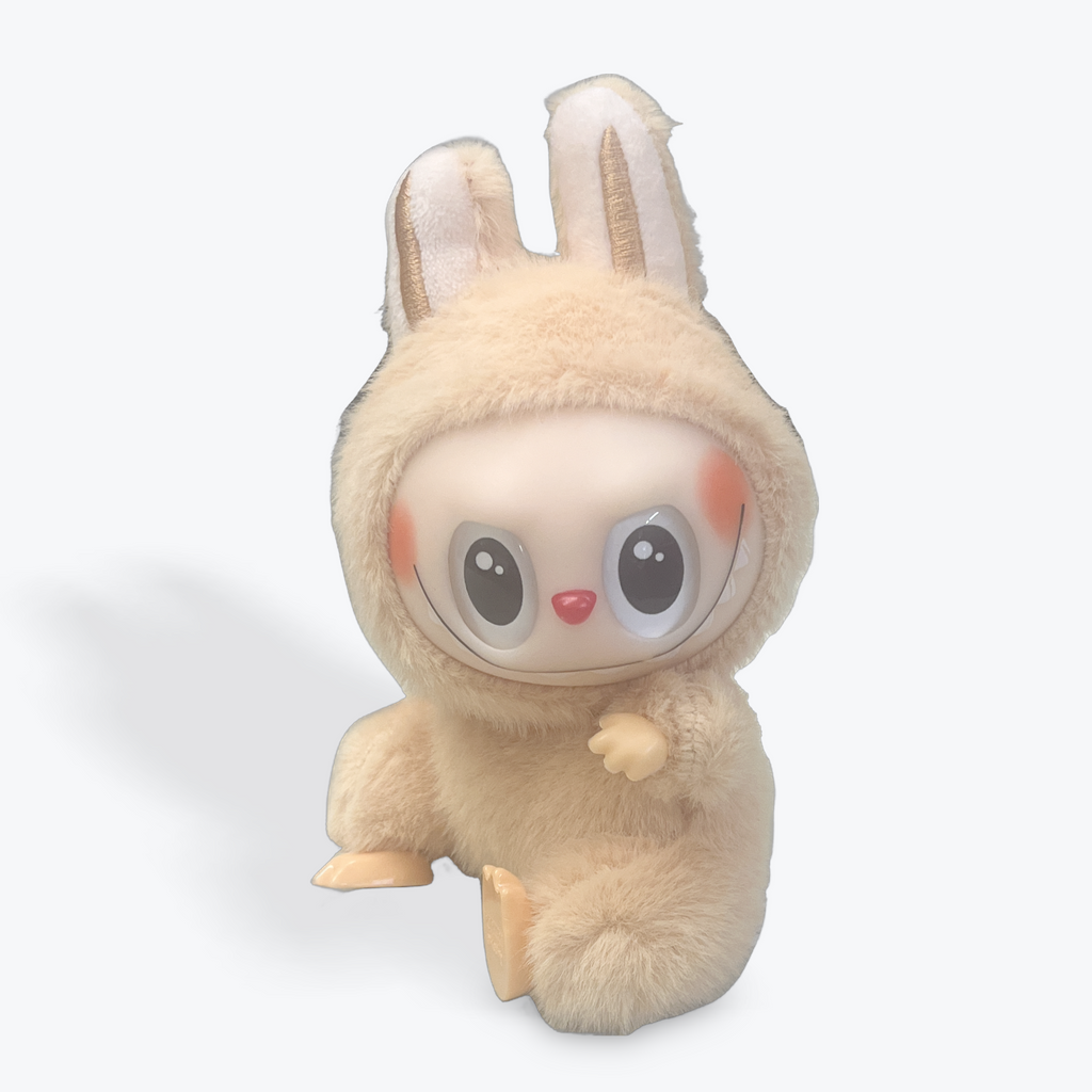 New Labubu Has A Seat And Macaron Vinyl Face Doll Backpack Decorated Pendant Gold | Merthyr Tydfil | Why Not Shop Online