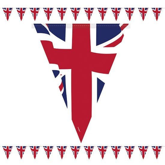 12ft Triangle Union Jack Flag Bunting 3.65 m | Merthyr Tydfil | Why Not Shop Online