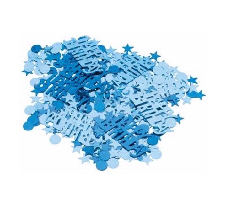 Happy Birthday Blue Foil Confetti 14G | Merthyr Tydfil | Why Not Shop Online