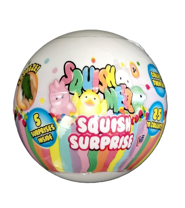 HTI Squish Surprise Ball Assorted Designs (One Single)