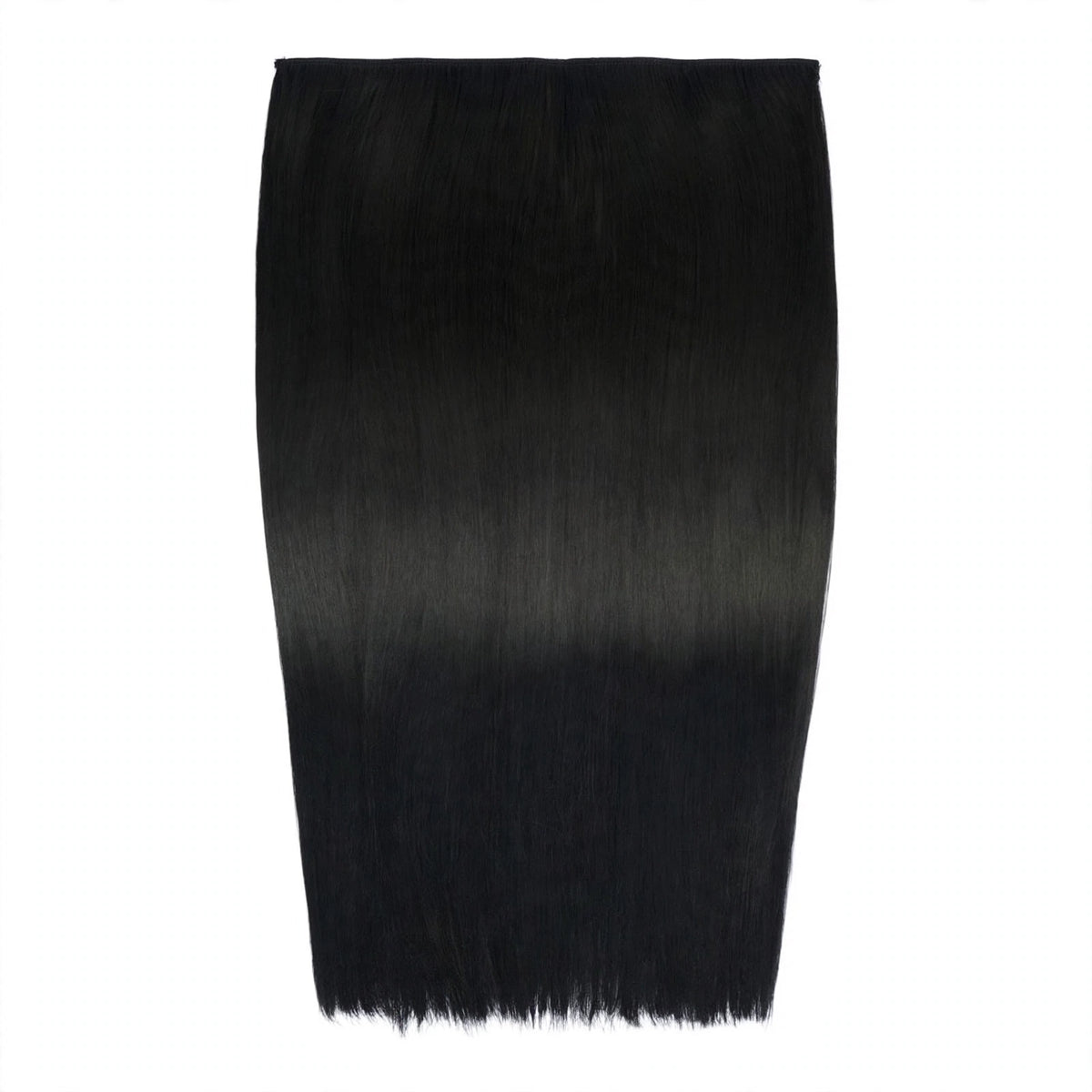 Stranded Hair Group 20-Inch Straight Clip-In Extension in shade #1 Black Magic