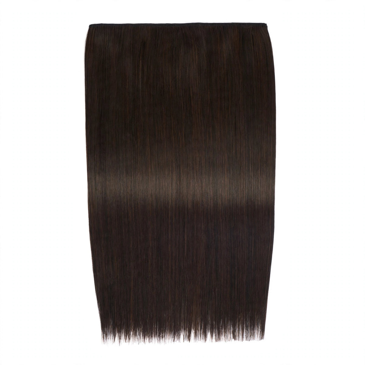 Stranded Hair Group 20-inch straight clip-in hair extension in shade #2 Nigella