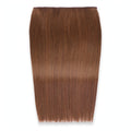 Stranded Hair Group 20-inch straight clip-in hair extension in Caramel Cosmos shade