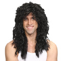Mens Rockstar Black Wig