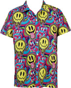 Mens 90s Acid Shirt Medium
