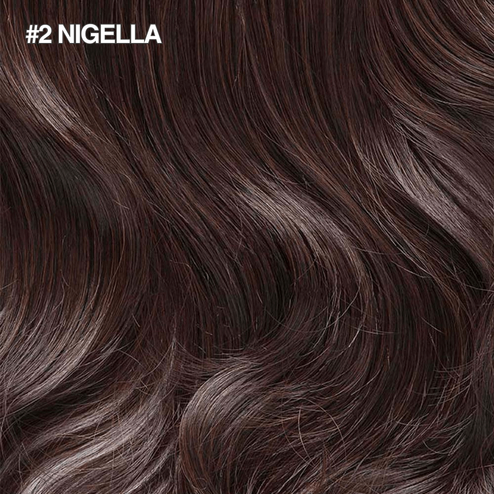 20" One Piece Straight Synthetic Heat Resistant Clip-In Hair Extensions #2 Nigella | Merthyr Tydfil | Why Not Shop Online