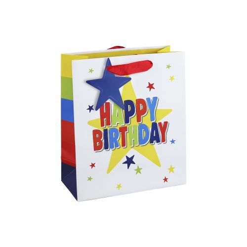 Generic Birthday Multi-Colour Medium Gift Bags | Merthyr Tydfil | Why Not Shop Online