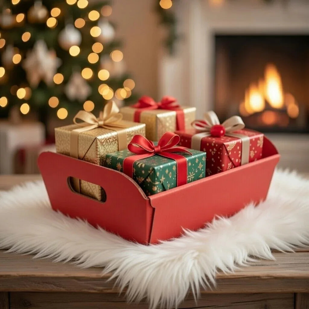 APAC Red Luxury Hamper Gift Box - Elegant Storage Solution - Why Not Shop