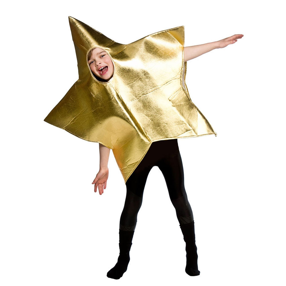 Childrens Gold Star Costume Age 6-10 Years | Merthyr Tydfil | Why Not Shop Online
