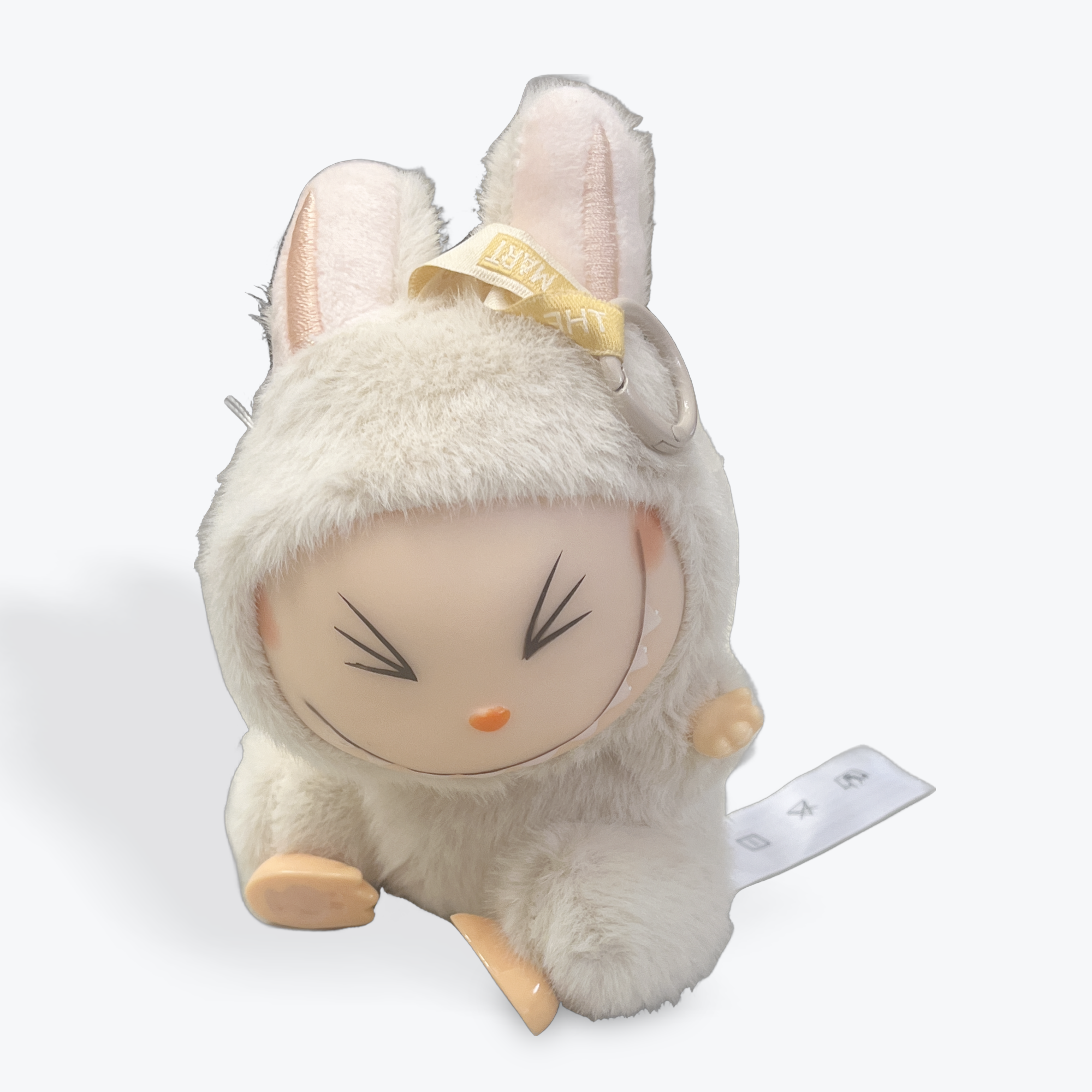 New Labubu Has A Seat And Macaron Vinyl Face Doll Backpack Decorated Pendant Beige | Merthyr Tydfil | Why Not Shop Online