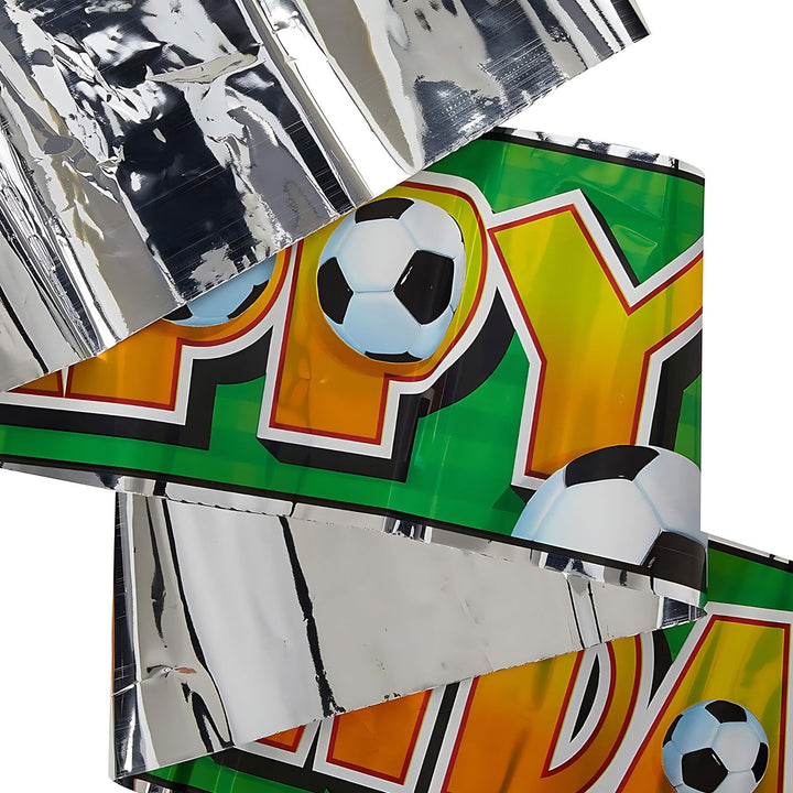 3D Soccer Foil Happer Birthday Football Banner 12ft | Merthyr Tydfil | Why Not Shop Online