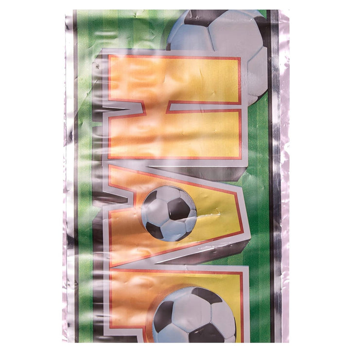 3D Soccer Foil Happer Birthday Football Banner 12ft | Merthyr Tydfil | Why Not Shop Online