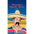 Adults Fancy Dress Black Mexican Bandit Gringo Moustache - Why Not Shop
