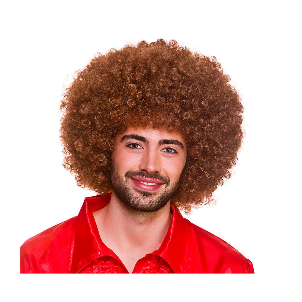 Unisex Giant Brown Afro Wig